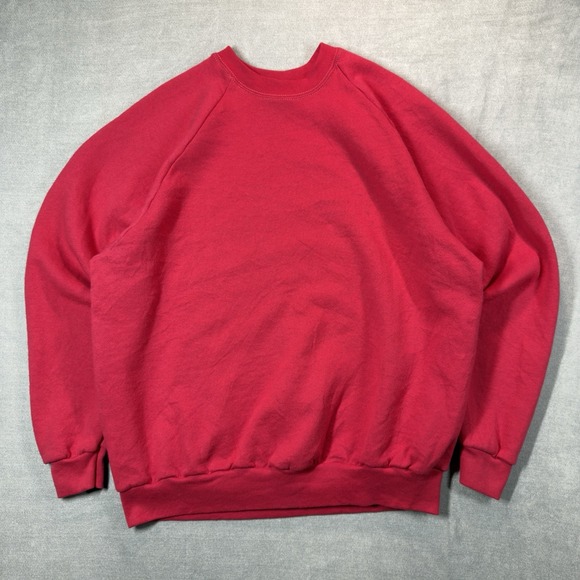 Fruit of the Loom Other - Vintage Made In‎ USA Fruit of the Loom Crewneck Sweatshirt Adult XL Pink Blank
